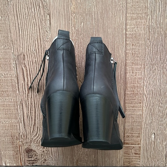 NWT Acne Studio Pistol Boot Black Women Size 37 - Picture 11 of 15